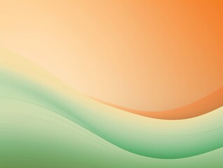 Mint Green orange wave template empty space rough grainy noise grungy texture color gradient rough abstract background shine bright light 