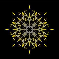 mandala art for design vintage decoration, book cover, motif, Ethnic design, ornament, background