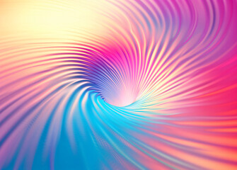 Obraz premium Dynamic colorful gradient pattern with a swirling effect for creative backdrops