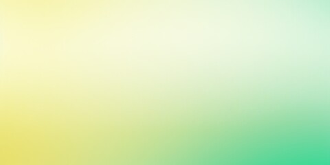 Mint Green white yellow template empty space color gradient rough abstract background shine bright light and glow grainy noise grungy texture 