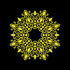 mandala art for design vintage decoration, book cover, motif, Ethnic design, ornament, background