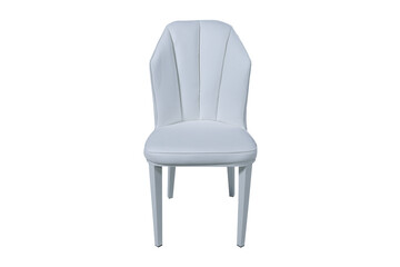 a white chair with a white background