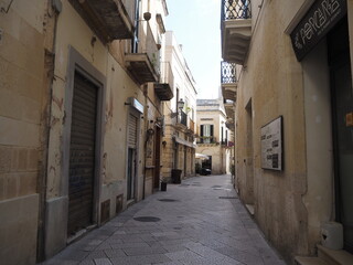 Obraz premium City view of Lecce