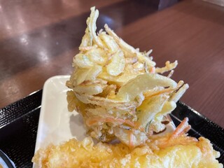 野菜のかき揚げ天ぷら