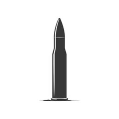 Silhouette bullet black color only