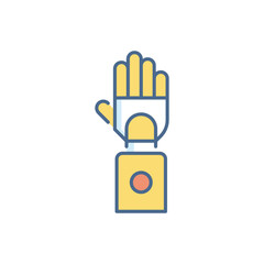 Hand  vector icon