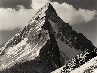 peaks in the mountains