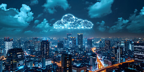 Data cloud over a smart city