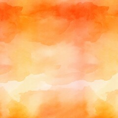 Orange watercolor gradient pastel background seamless texture pattern texture for display products blank copyspace for design text photo website web 
