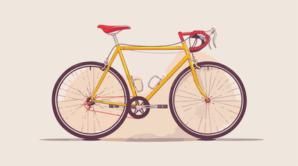 Bike lifestyle design over white background vector illustration