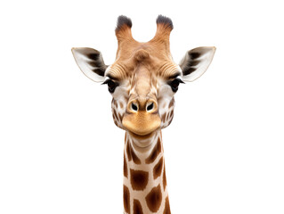 Fototapeta premium a giraffe looking at the camera