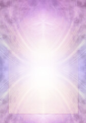 Spiritual pink purple starlight border frame background - ideal for a healing holistic diploma award certificate template 