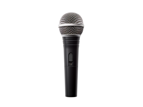 a close up of a microphone