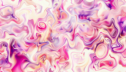 Abstract colorful liquid art background, Vivid marbled artwork with a blend of pink, blue, and purple hues