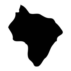 Qormi District map, administrative division of Malta. Vector illustration.