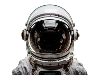 a person wearing a white space suit