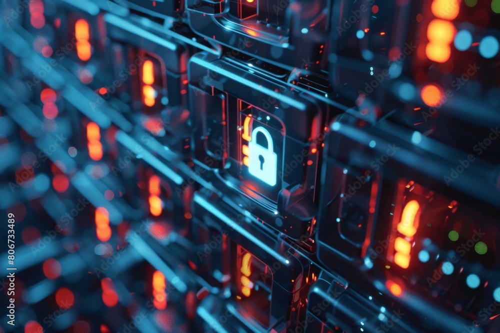 Aufkleber combat malware and cyber threats with advanced ssl screen protection and cryptocurrency security tec