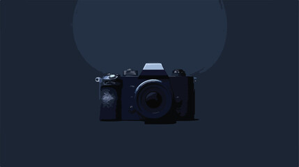 Camera Back Screen on isolate background Vector illustration