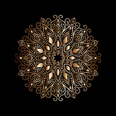 mandala art for template background Flower Mandala. Vintage decorative elements. Oriental pattern, vector illustration. logo vintage, vintage book cover, Ethnic mandala, traditional Vector