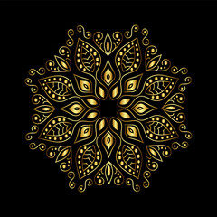mandala art for template background Flower Mandala. Vintage decorative elements. Oriental pattern, vector illustration. logo vintage, vintage book cover, Ethnic mandala, traditional Vector