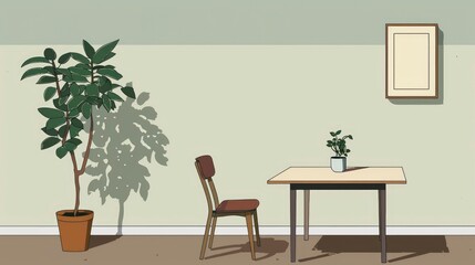 Table Background Providing Free Space For Your Decoration, Inviting Creativity And Personal Expression, Encouraging Customization And Individuality, Cartoon Background