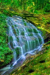 Lan Sadet Waterfall at Kew Mae Pan Nature Trail