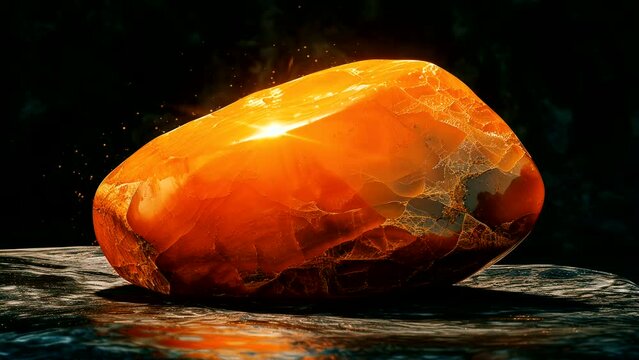 Mystic Luster: Captivated by the Allure of a Yellow Jade Gemstone