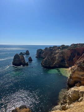 Landschaft in Lagos Protugal