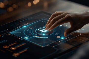 Implement robust encryption protocols to secure mobile and tablet communications, utilizing advanced firewall security and digital internet portals.