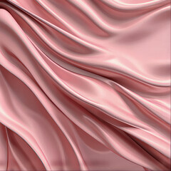 Obraz premium realistic soft pink abstract background with silk satin texture