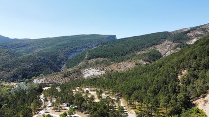 Landschaft in der Verdonschlucht