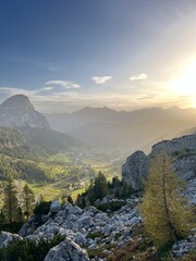 Aussicht nach Corvara