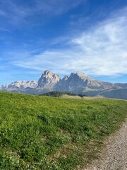 Langkofel im Gr&uuml;nen
