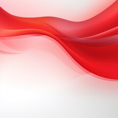 Red ecology abstract vector background natural flow energy concept backdrop wave design promoting sustainability and organic harmony blank copyspace 