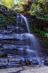 Federal Falls, Lawson Waterfall Circuit, Blue Mountains NSW Australia.