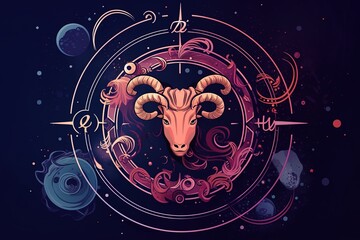aurus, the Bull: Majestic Zodiac Sign Illustration for Your Design Projects