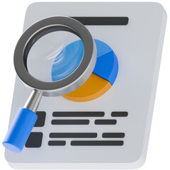 Audit 3D Icon
