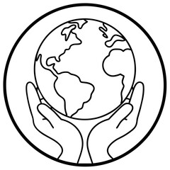 earth globe icon