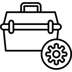 Briefcase Settings Icon