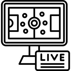 Football Live Streaming Icon