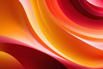 Abstract digital art wallpaper featuring flowing and layered designs with bright gradients. smooth and wavy waves of color transitions