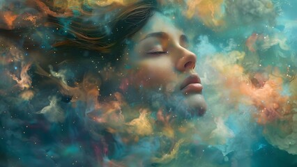 Dreams: A Gateway to the Divine Realm for Spiritual Guidance. Concept Spirituality, Dreams, Guidance, Divine Realm, Meaningful Insights