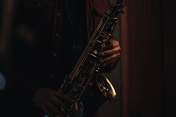 Saxophone, musician 