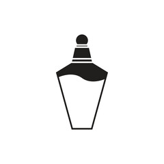 perfume bottle icon logo