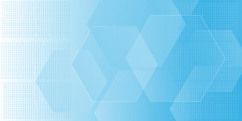 Vector hexagons pattern. Geometric abstract background with simple hexagonal elements. Medical, technology or science design