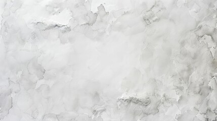 Obraz premium A minimalist painting with a white background and subtle grey and black ink stains.