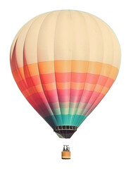 PNG Collage Retro dreamy balloon aircraft vehicle transportation.