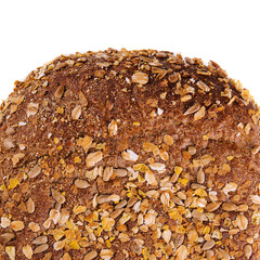 Loaf of fresh baked multigrain bread