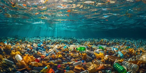 Plastic pollution in the ocean
