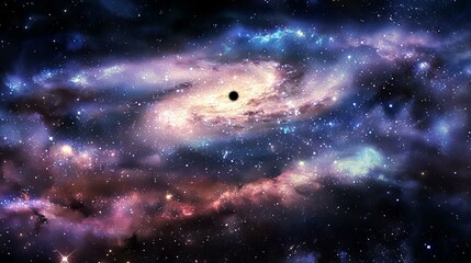 Black hole at the center of the galaxy